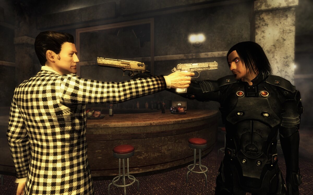 Встреча Курьера и Бенни