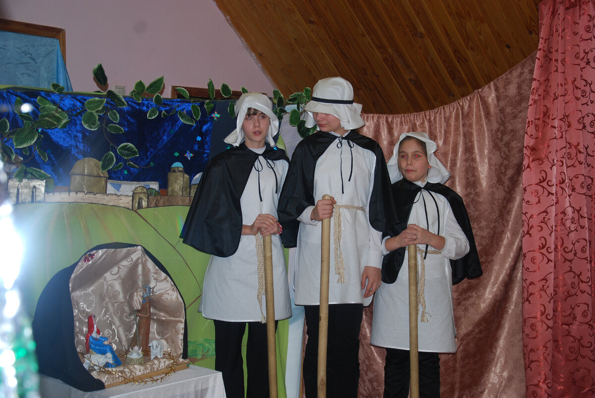 Пастухи (сценка из спектакля)