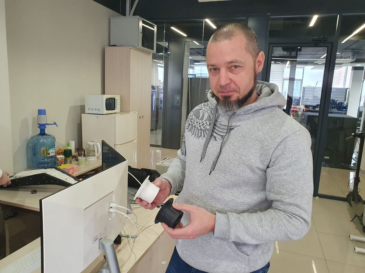 Начальник Центра прототипирования Кирилл Белозеров. Фото: Александр Сучков, "Краснодарские известия"