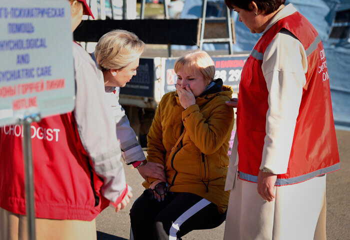 Власти Ейского района назвали фейком сообщения об эвакуации жителей (фото: AP)