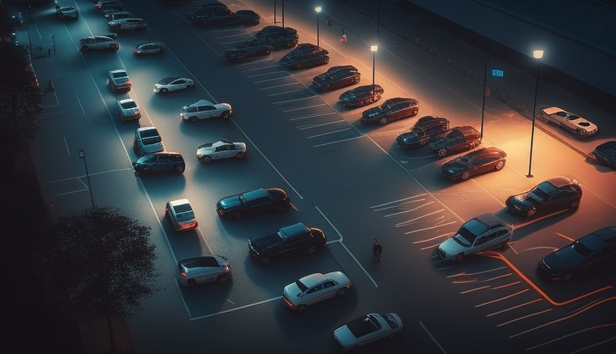 Парковка желательно должна быть либо платной либо на оживленной территории