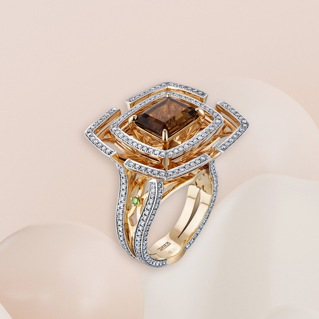 Кольцо "Витражи", ювелирный дом RODIS