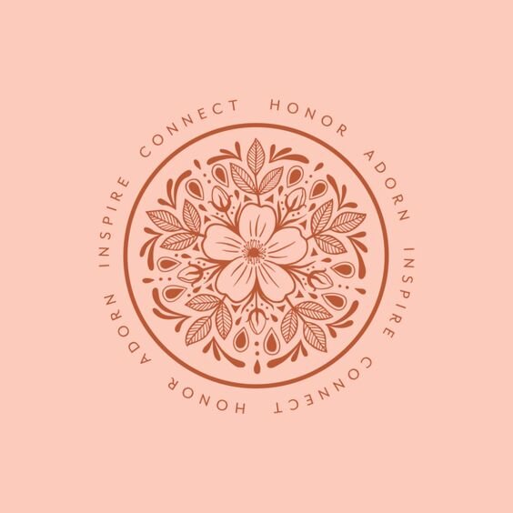 Флористичный логотип Connect Honor