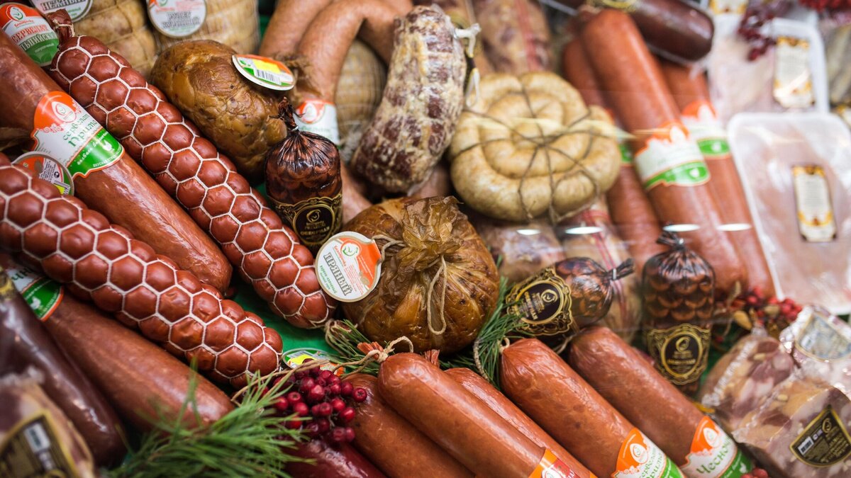    Колбасная продукция© РИА Новости / Евгений Биятов