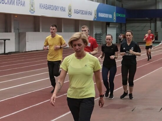     В Хабаровске начались бесплатные тренировки для тех, кто планирует принять участие в «ЗаБеге.РФ» / Борис Кокурин