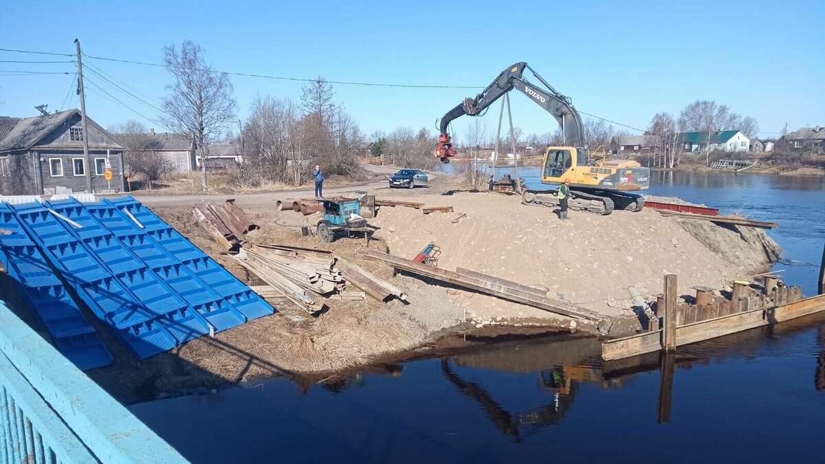 Республики карелия мост. Строительство моста. Мост через реку. Автомобильный мост. Новый мост.