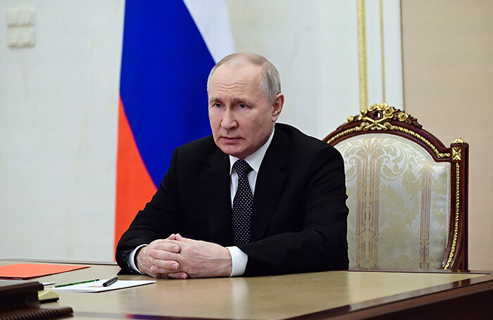    Президент РФ Владимир Путин.пресс-служба президента РФ