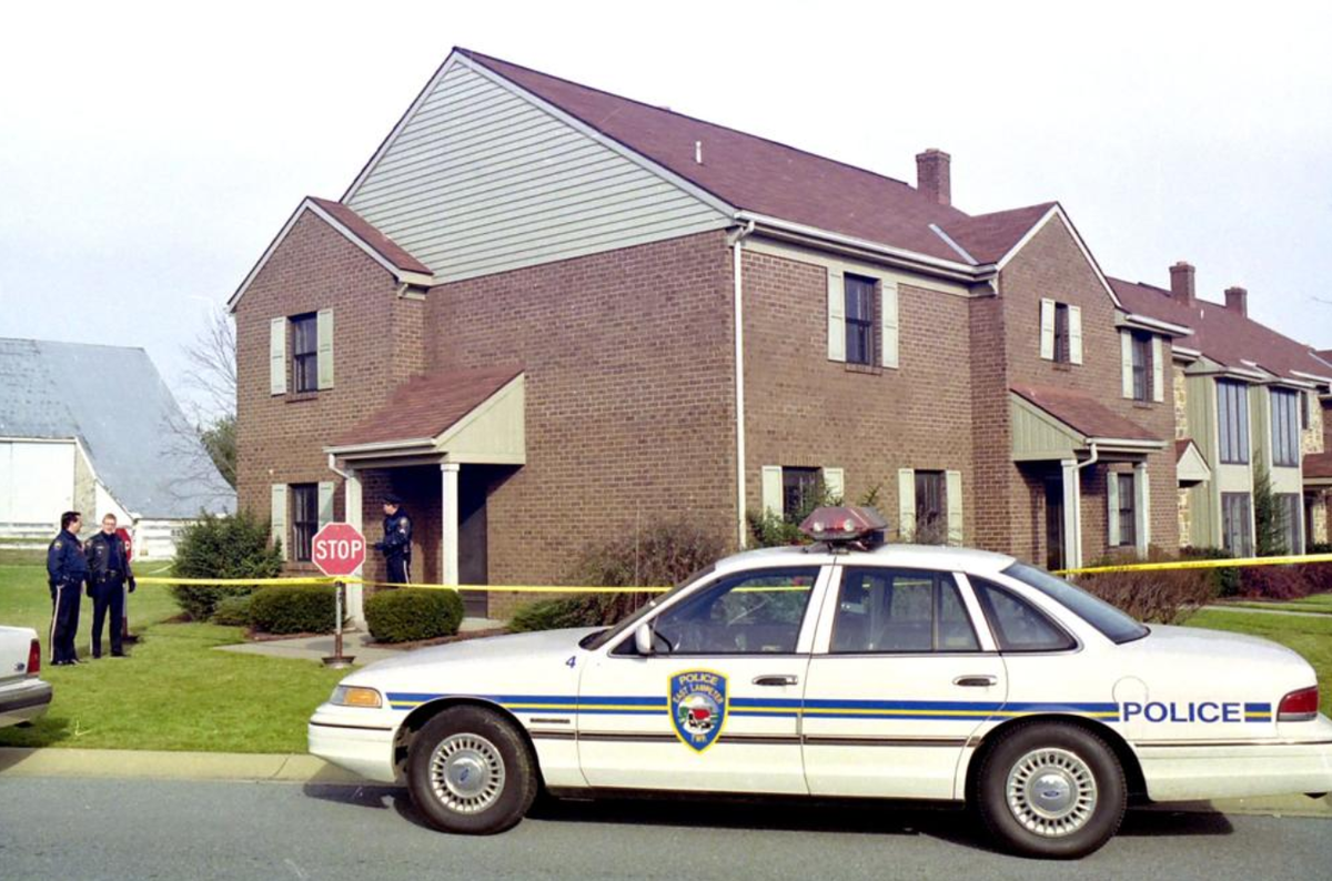 Дом, в котором произошло преступление