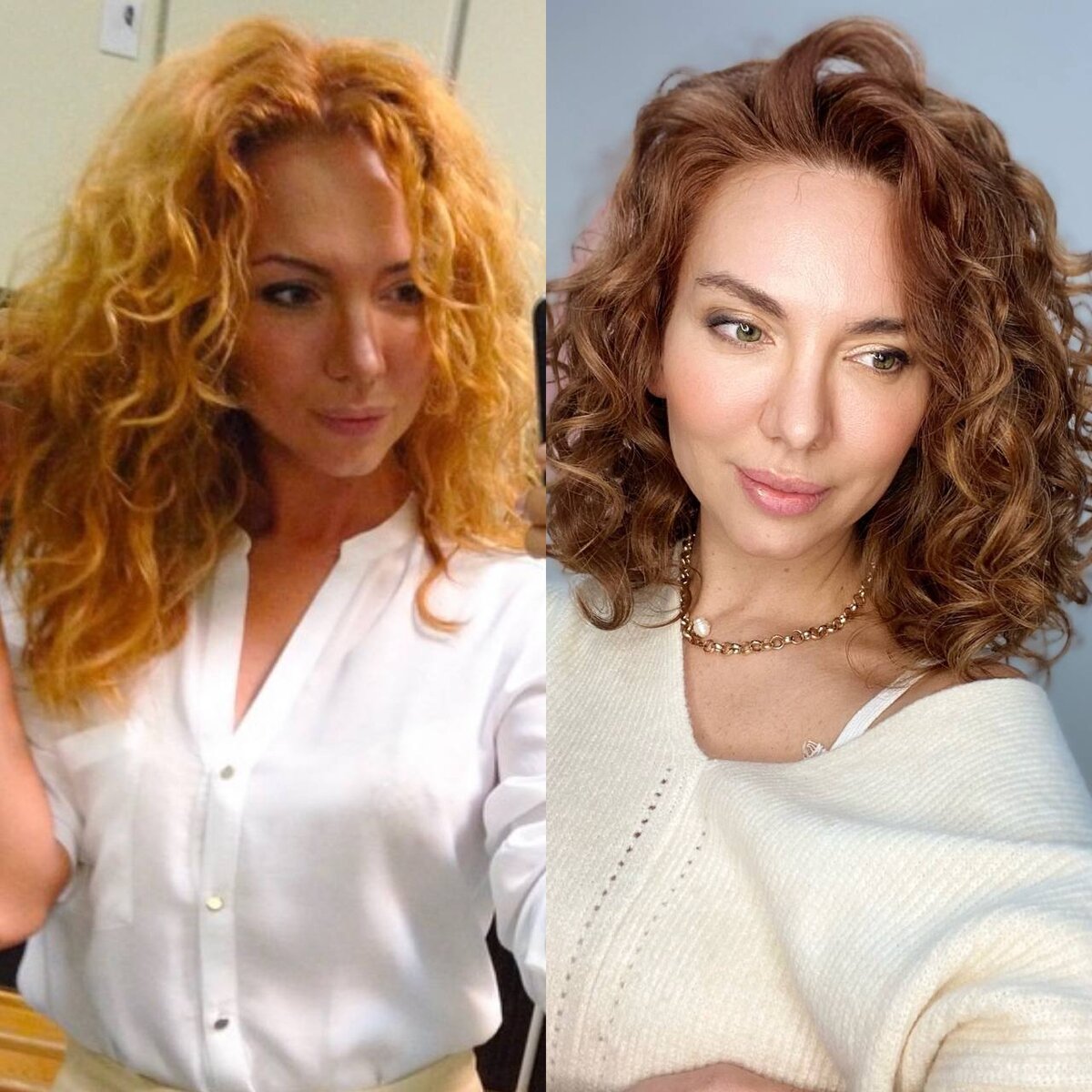 ДО/ПОСЛЕ создательницы бренда ProКудри