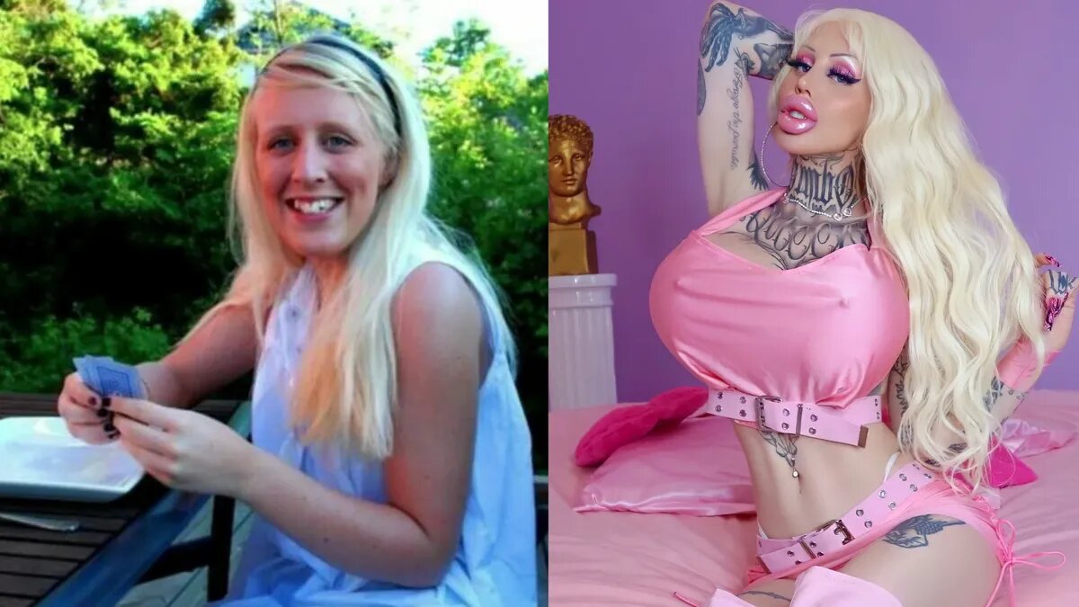 Алисия до и после изменения внешности. Фото: thesun.co.uk