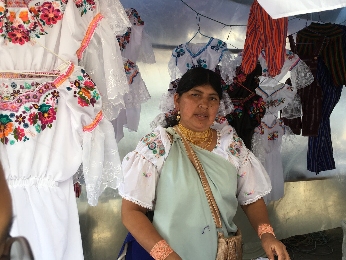 Индейцы, Эквадор. Фото автора