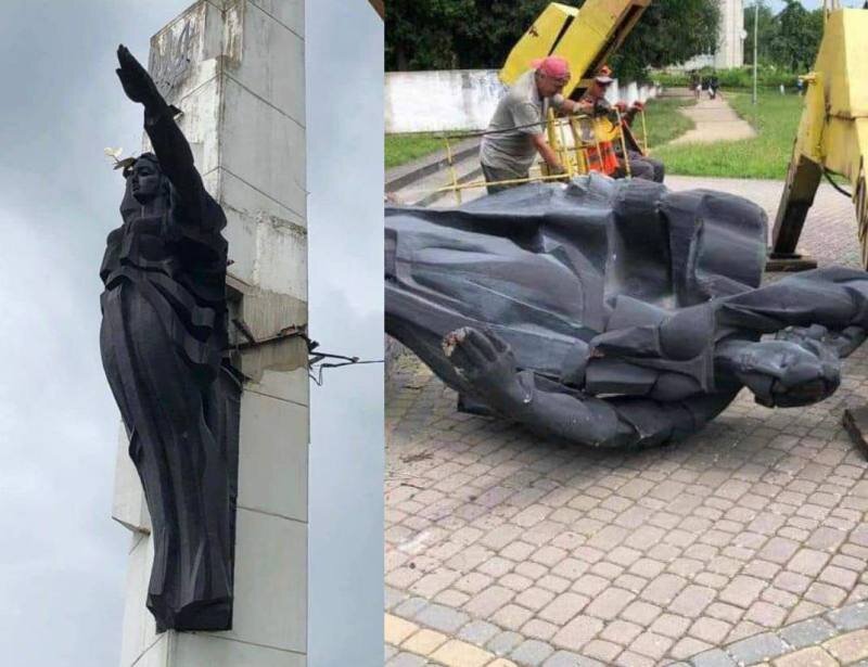    На родине полицаев продолжают войну с памятниками, посвящёнными Великой отечественной войне