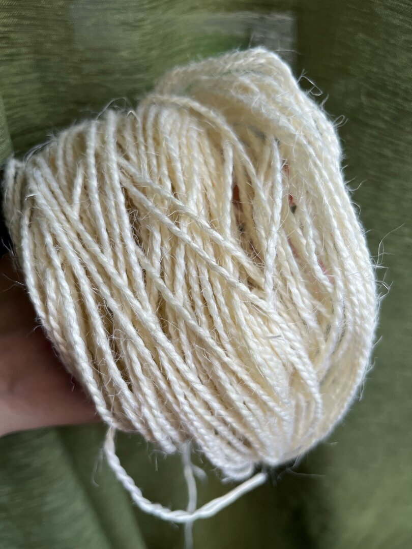 Итоговый цвет джута