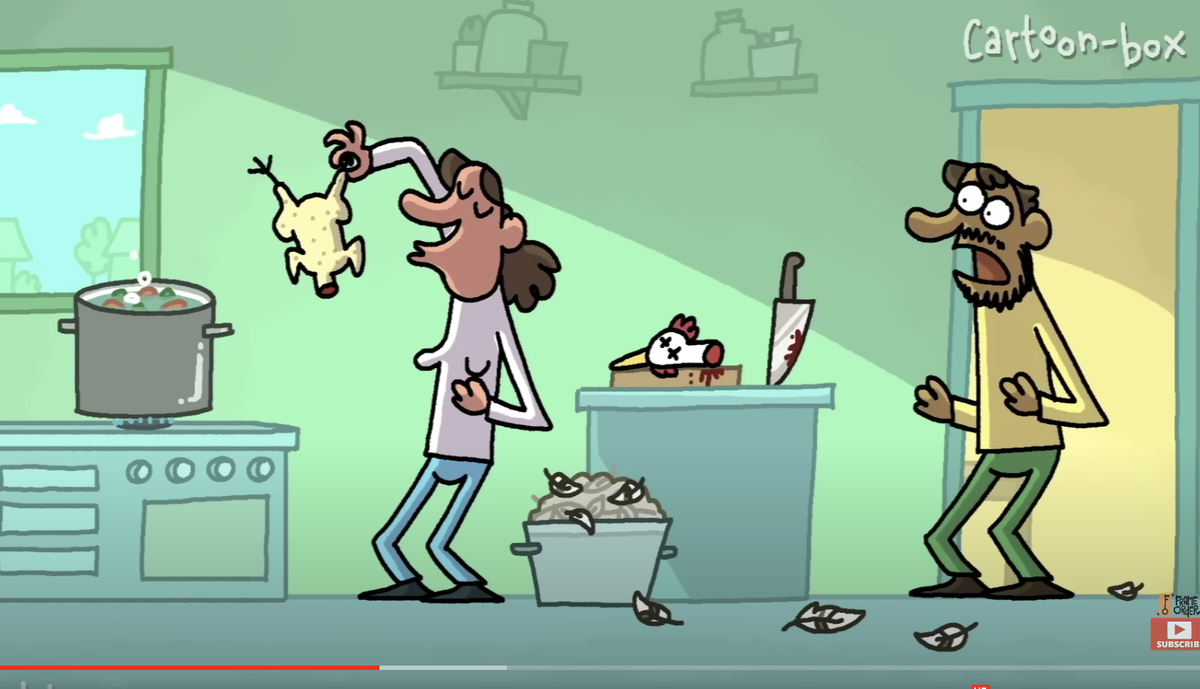 кадр из мультфильма студии Frame Order