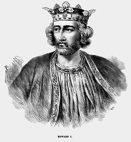 Эдуард I Длинноногий (17 июня 1239 — 7 июля 1307) — король Англии с 1272 года из династии Плантагенетов