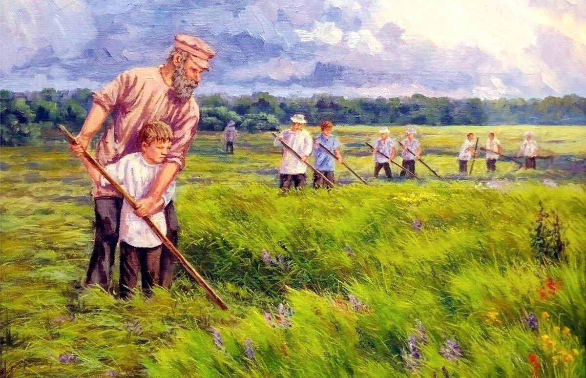  Путешествие в деревню Во времена СССР летние каникулы для детей были особенным временем.-3