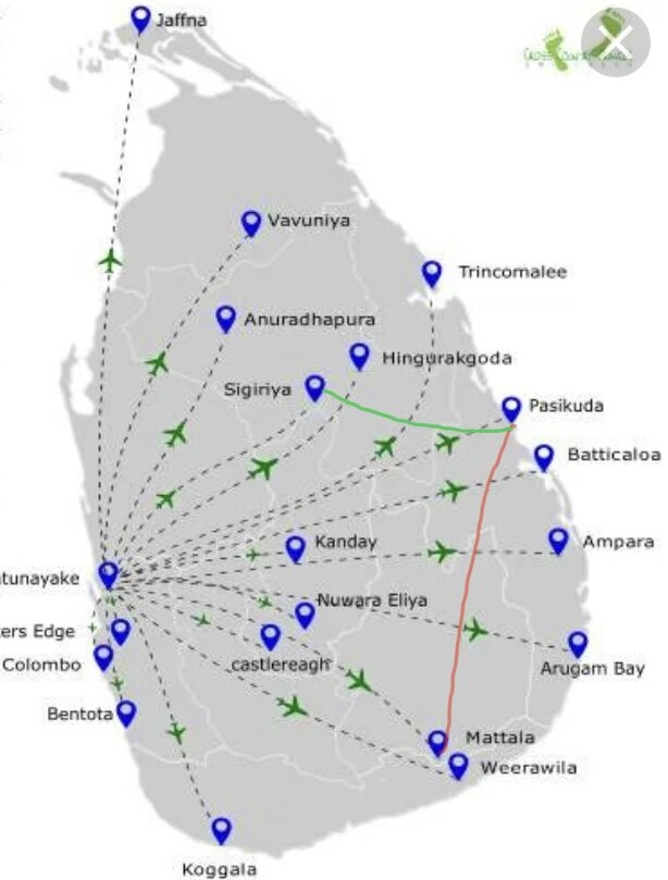 Регионы шри ланки. Аэропорт Коломбо Шри Ланки на карте. Карта Шри Ланки с курортами и аэропортами. Шри Ланка аэропорты на карте. Аэропорт Коломбо Шри Ланка на карте.