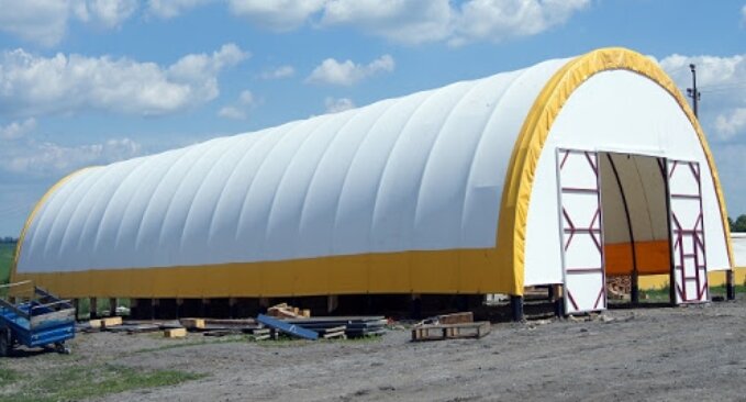 Пример такого ангара