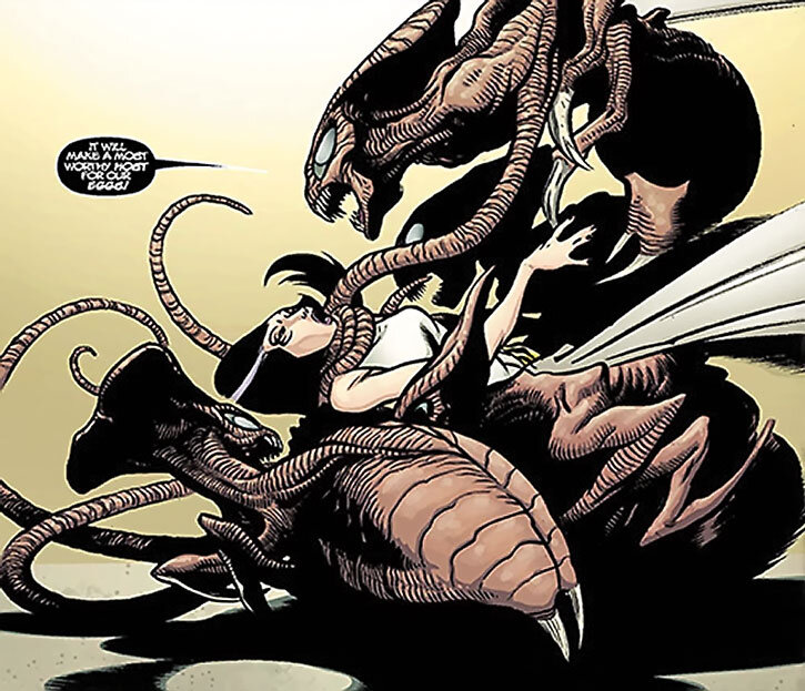 Comics possession. Brood Marvel. Brood Marvel Comics. Brood (Comics).
