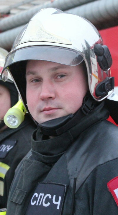 Алексей Смирнов, начальник Специализированной пожарно-спасательной части ФПС Главного управления МЧС России по Костромской области