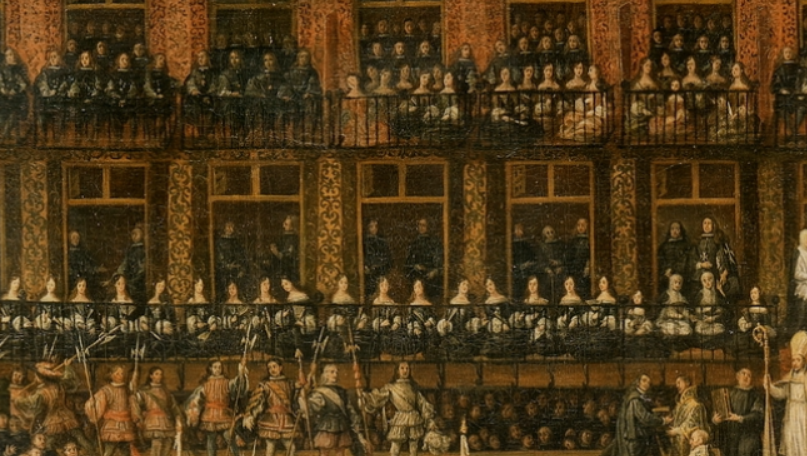 Деталь картины Франциско Риcи, 1683. (с) Из коллекция музея Прадо