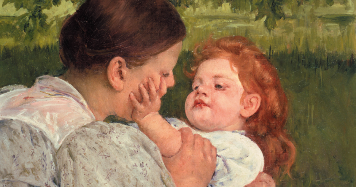 Двойной портрет матери и ребенка. Mary Cassatt семья. Mary Cassatt 1886.