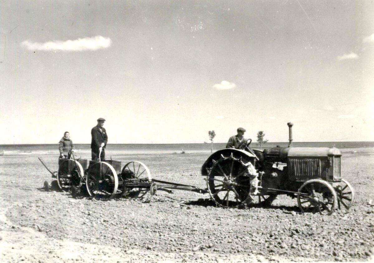 СССР, посевные работы