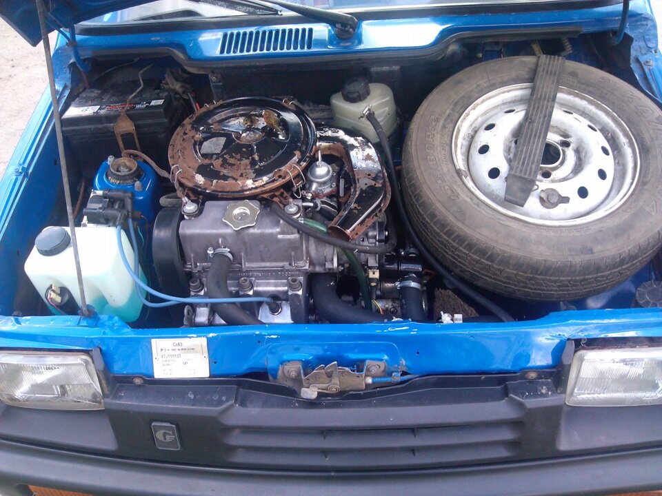 Под капотом у данного аппарата