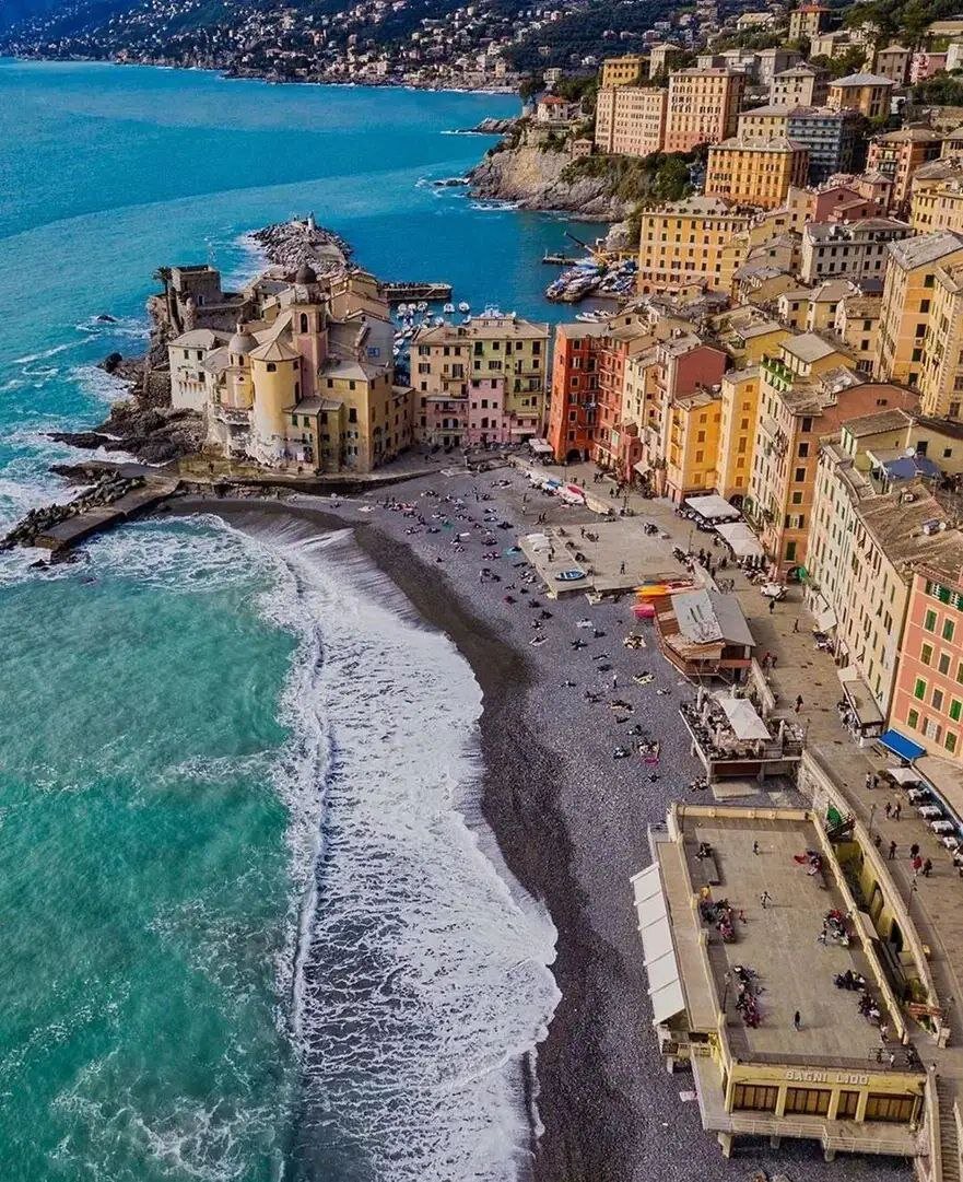 Красивые места мира: Италия 🇮🇹, Камольи (Camogli) | Удивительный мир |  Дзен