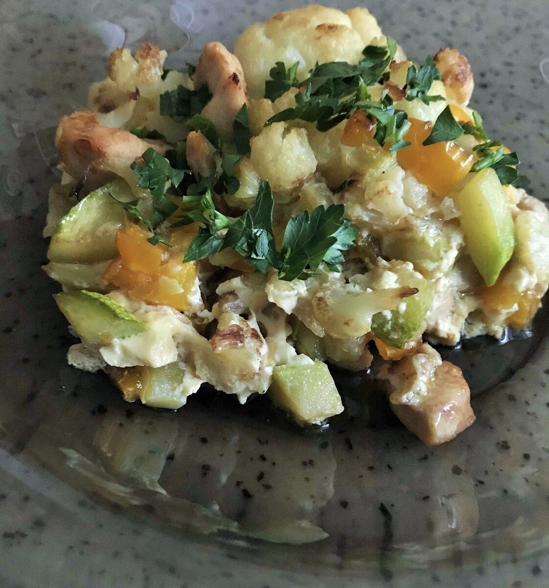 Курица с овощами