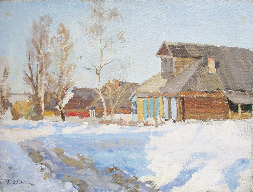 Юон художник картины с названиями