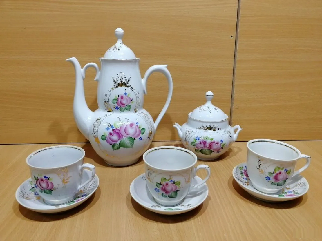 чайный сервиз на 6 персон. чайный сервиз leander - соната. чайно-кофейный сервиз «гжель». сервиз shan li hua. элементы сервиза.
