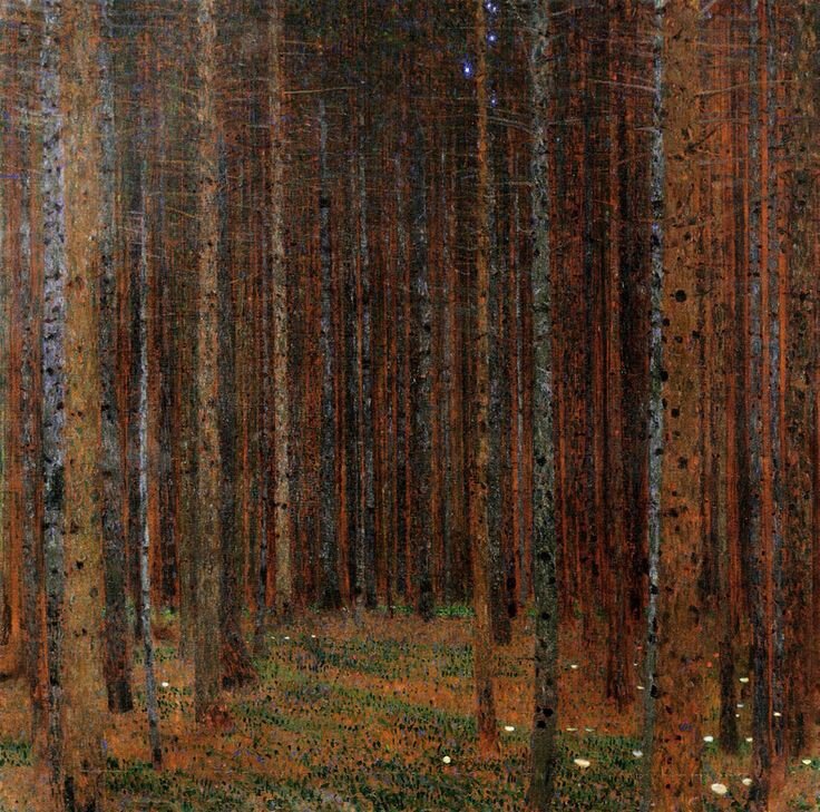 Еловый лес (Пихтовый лес), Густав Климт