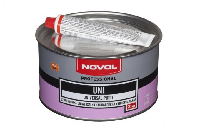 Шпатлёвка универсальная (UNI) "NOVOL"