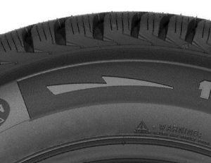 Стрелка покажет, есть ли у вашей шины ориентация направления движения.