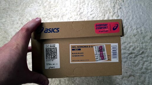 Обзор кроссовок Аsics gel-sonoma 6 GTX, gore-tex нннадо?