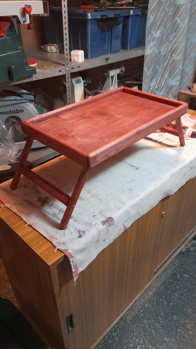 Первый слой морилки