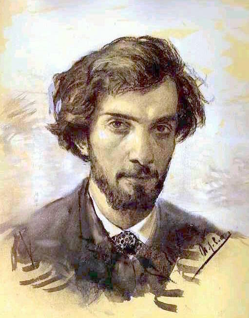 Исаак Левитан. «Автопортрет», 1880-е годы, частная коллекция © Public domain 