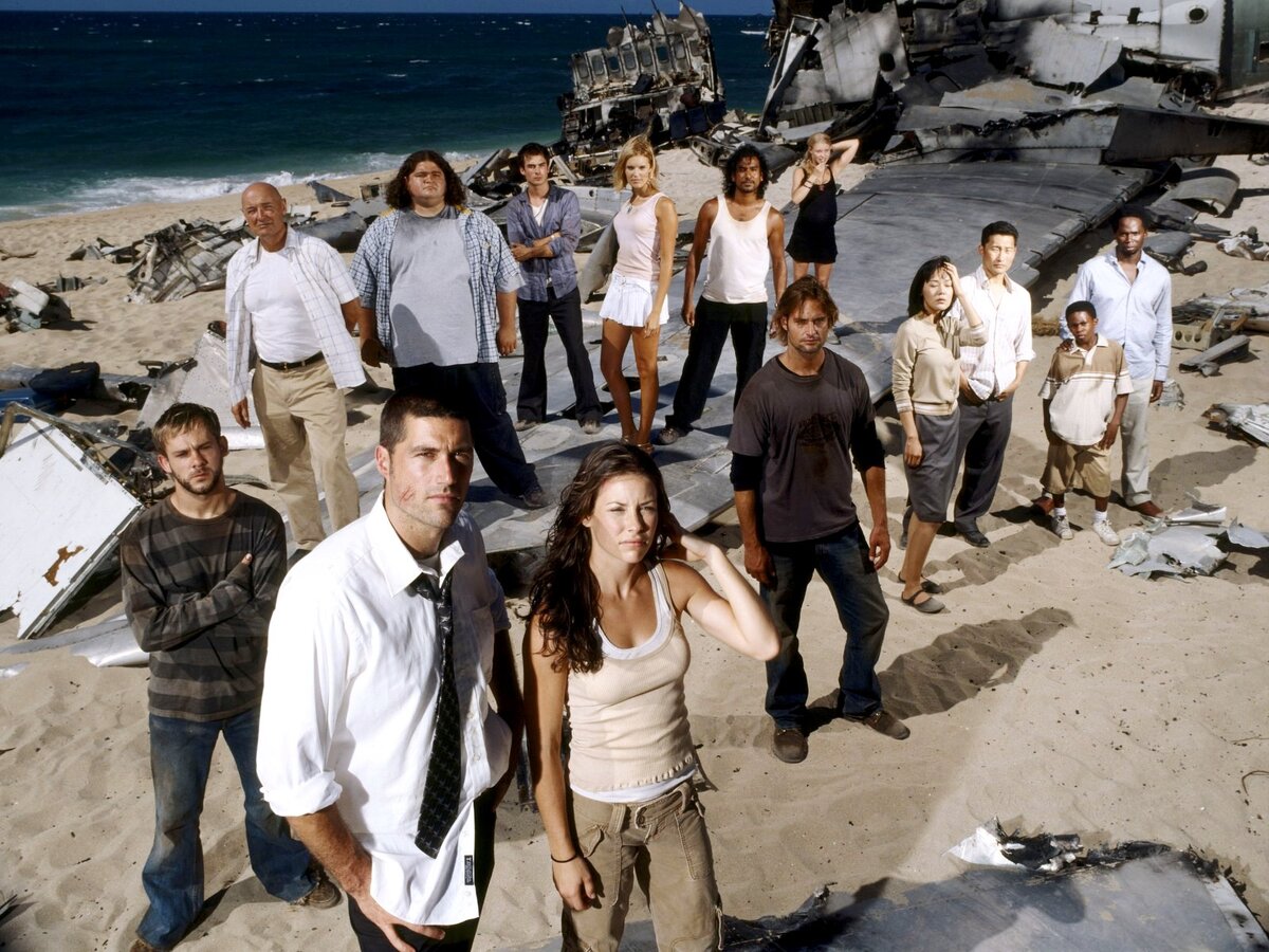 Кадр из сериал: «Остаться в живых» (Lost с англ. — «Пропавшие / Потерянные»).