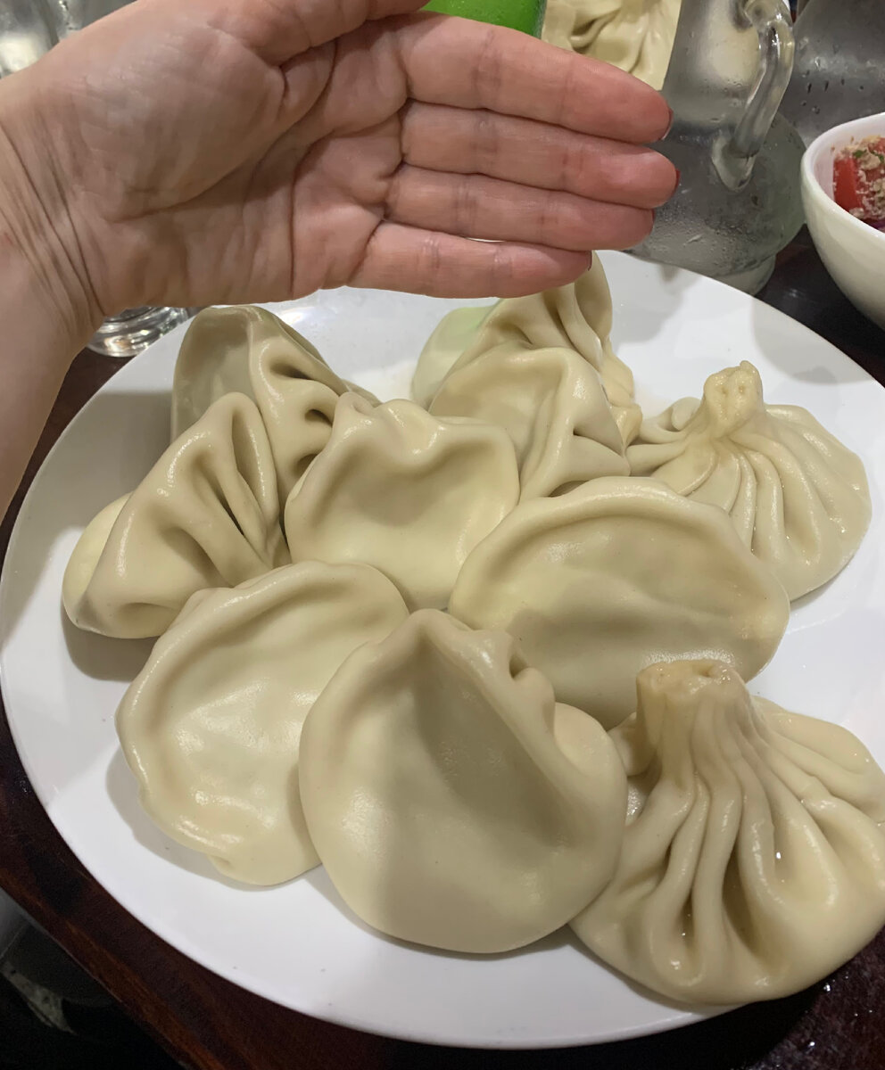 Хинкали с ладошку