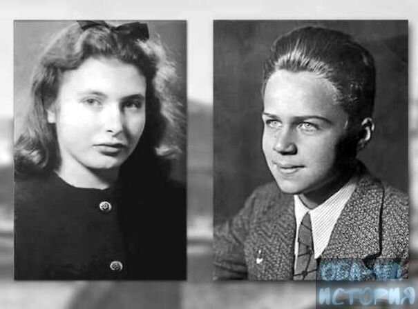 Нина Уманская и Володя Шахурин