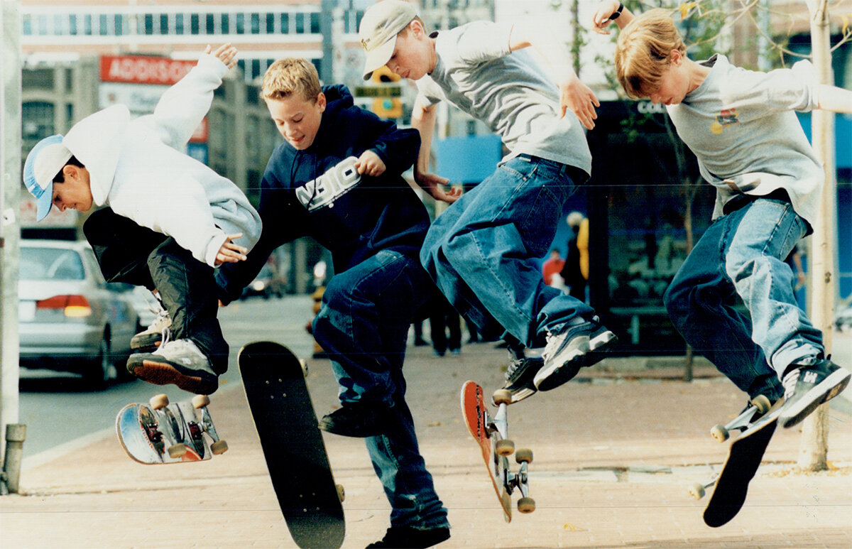 Скейтеры 90-х