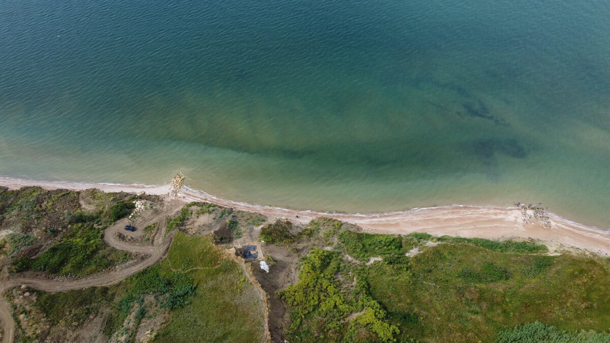 Место раскопок