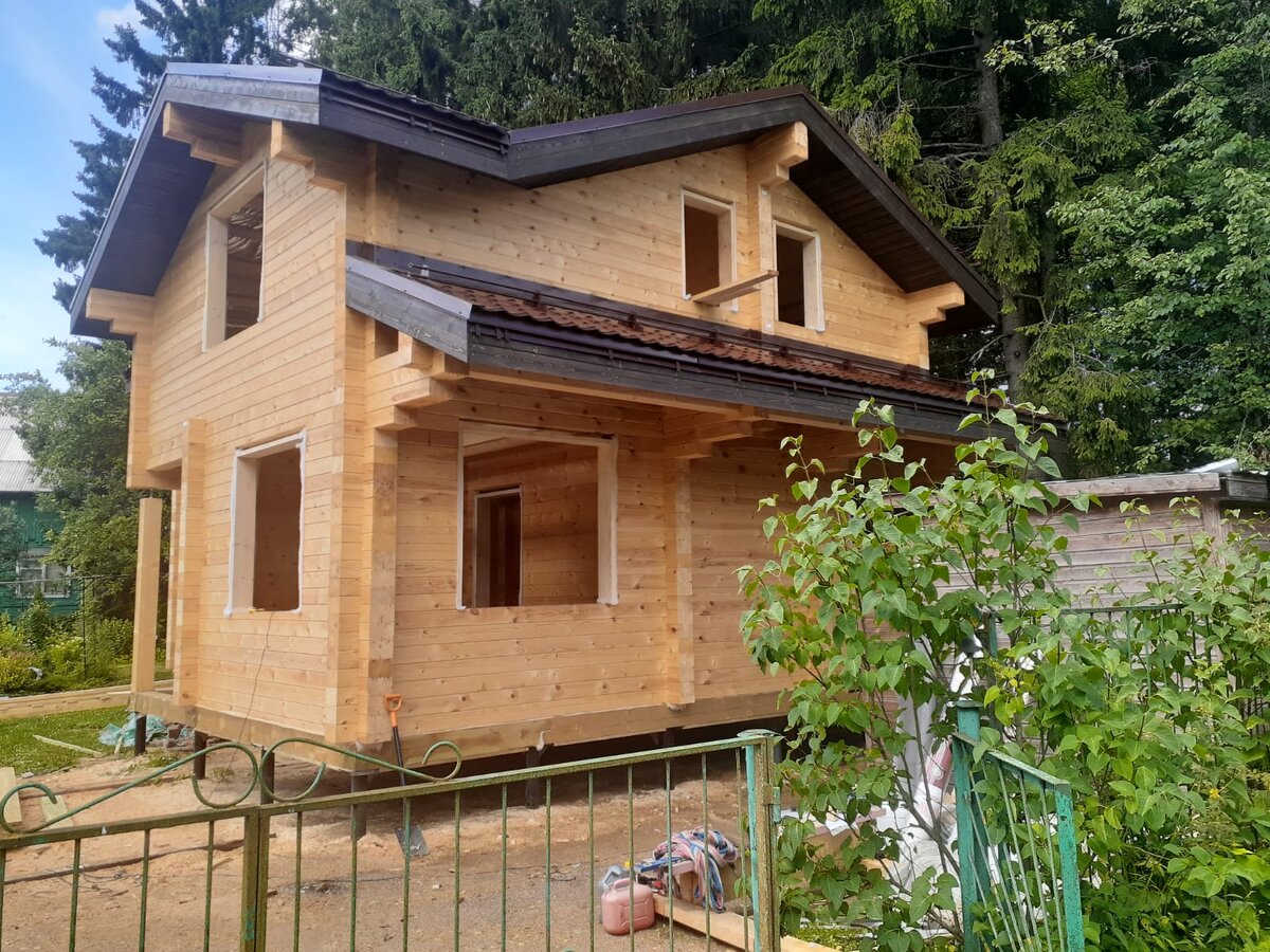 Площадь дома - 106,6 м²