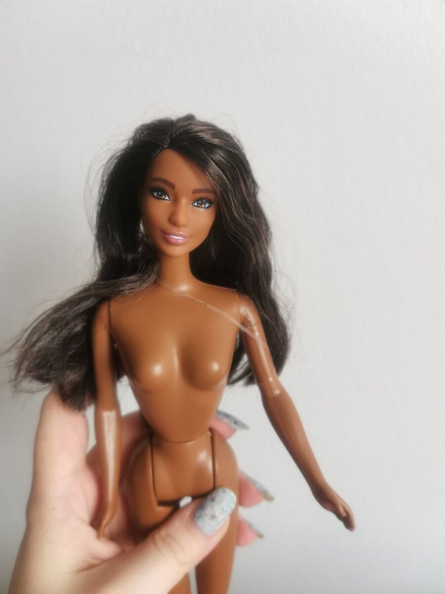 Барби йога Джун на винтажном теле 90х