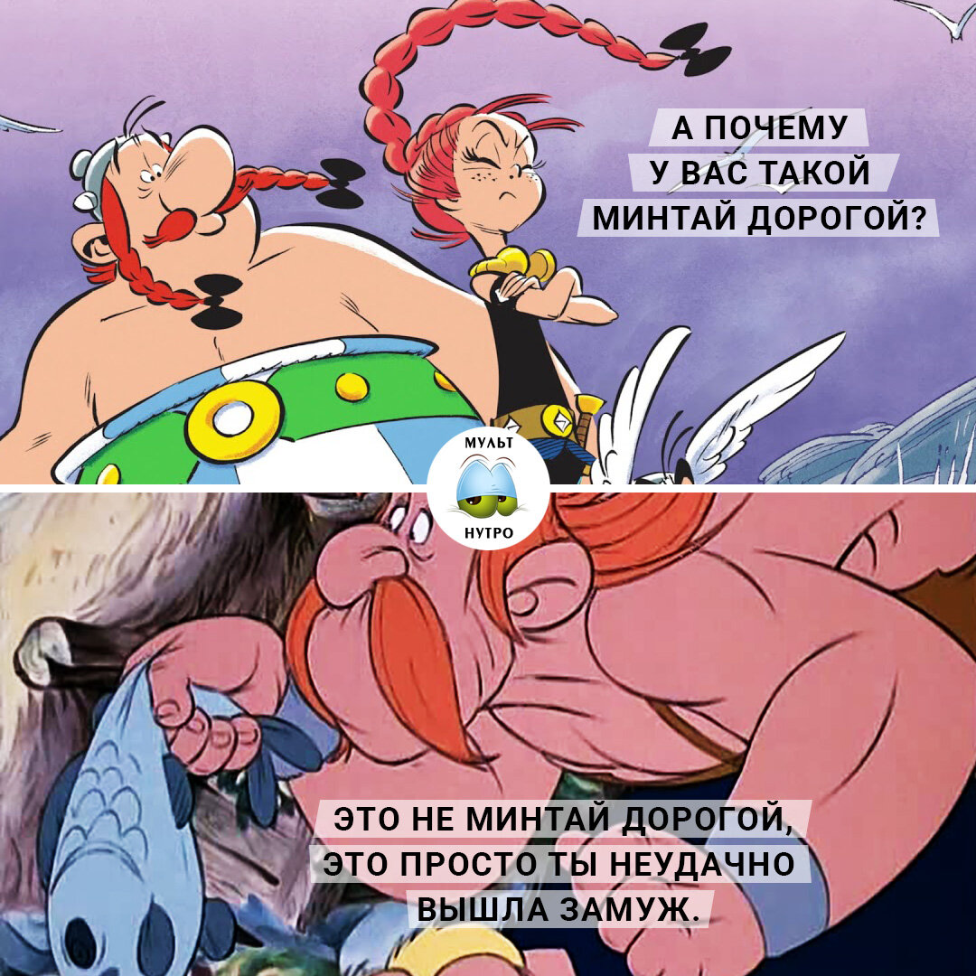 (мультфильм «Не бей копытом») 