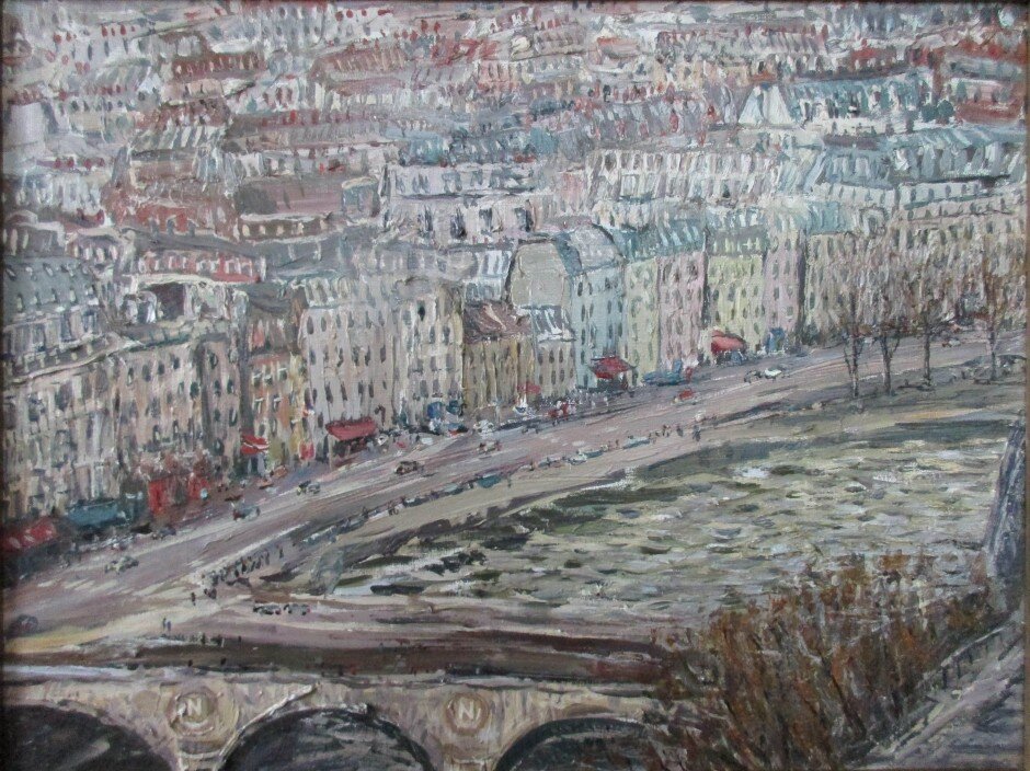 "Мост Менял"            холст. масло           40х50