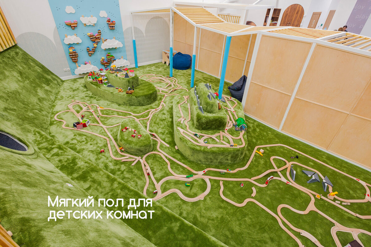 Фото из личного архива компании "БАСТ". Объект "Детская игровая комната".