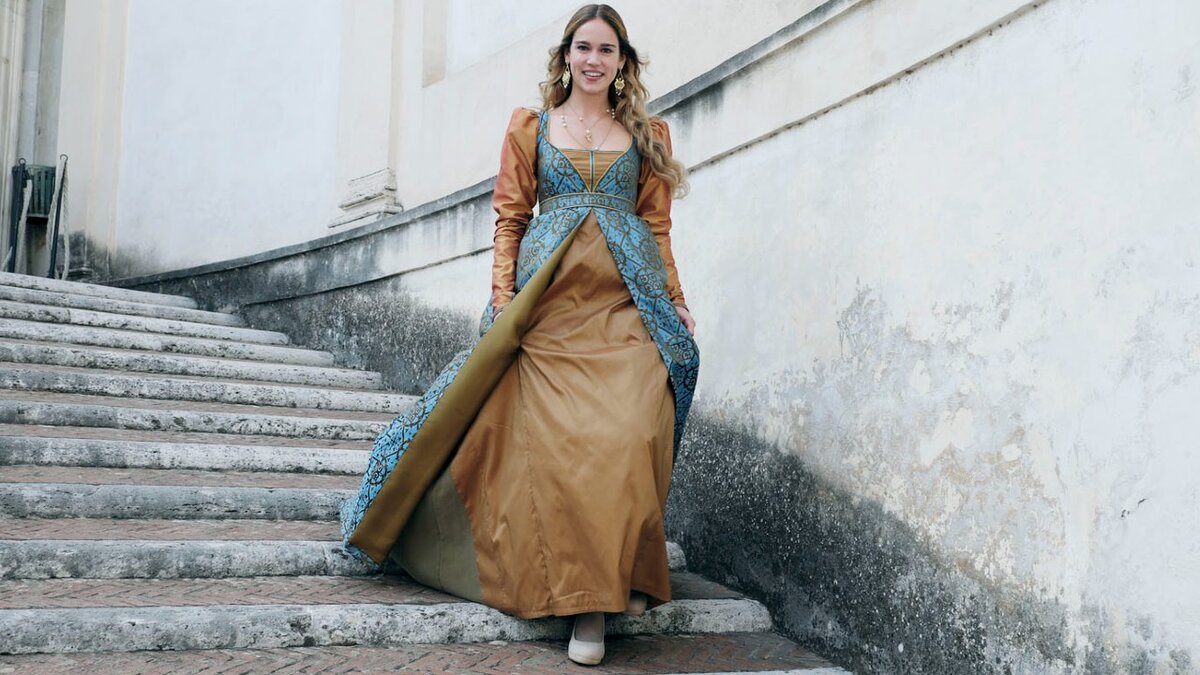 Симонетта Веспуччи (актриса Матильда Лутс), кадр из телесериала «Медичи»