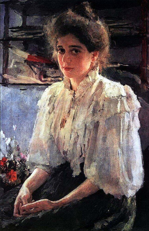 Портрет Марии Львовой. 1895 год. Валентин Серов. 
